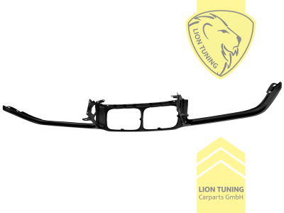 nur passend für Vorfacelift Grill, Metall / Stahl, schwarz - lackierfähig, für Fahrzeuge ohne SRA