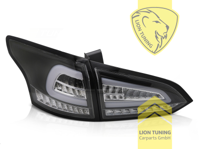 dynamischer LED Blinker, LED, schwarz, Eintragungsfrei / mit E-Prüfzeichen