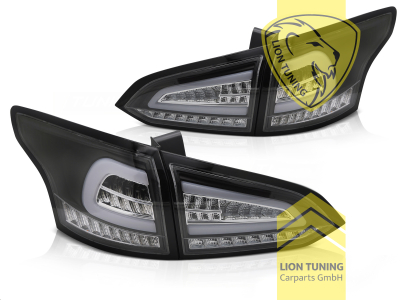 dynamischer LED Blinker, LED, schwarz, Eintragungsfrei / mit E-Prüfzeichen