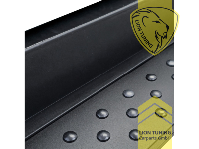 schwarz, Lieferung inkl. Anbaumaterial, Ersatzteile von äquivalenter Qualität für die Besitzer des Fahrzeugs (entspr. EU-Verordnung 46/2010), PP Kunststoff / Aluminium