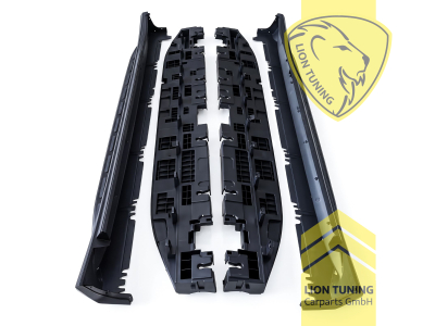 schwarz, Ersatzteile von äquivalenter Qualität für die Besitzer des Fahrzeugs (entspr. EU-Verordnung 46/2010), Lieferung inkl. Anbaumaterial, PP Kunststoff / Aluminium
