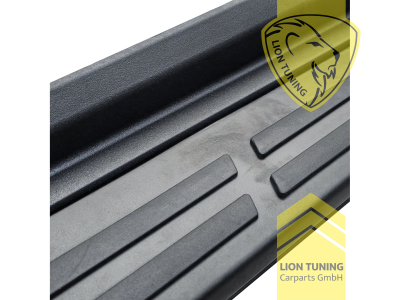schwarz, Ersatzteile von äquivalenter Qualität für die Besitzer des Fahrzeugs (entspr. EU-Verordnung 46/2010), Lieferung inkl. Anbaumaterial, PP Kunststoff / Aluminium