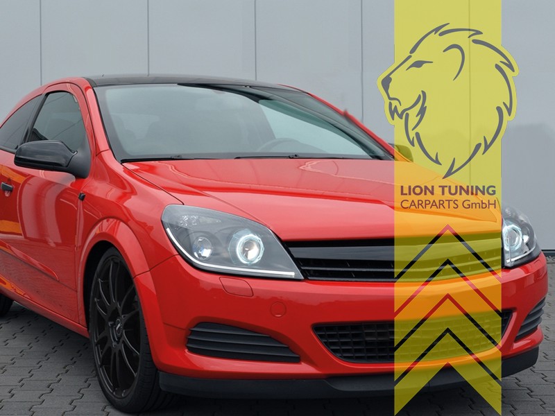 Liontuning - Tuningartikel für Ihr Auto  Lion Tuning Carparts GmbH Design  Scheinwerfer Klarglas VW Golf 5 Limousine Variant schwarz