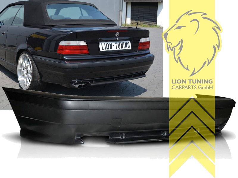 Heckstoßstange Heckschürze für BMW E36 Limo Coupe Cabrio auch für M ...