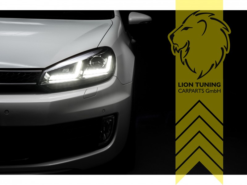 OSRAM LED LEDriving Bi XENON Scheinwerfer für VW Golf 6 Limo Variant Cabri  chrom