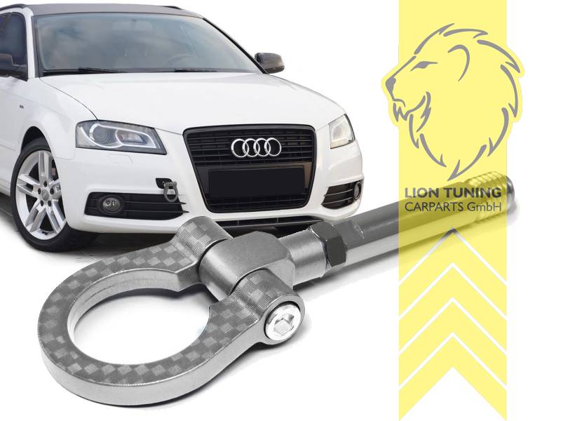 Abschlepphaken Abschleppöse Tow Hook für Audi A3 8P A4 B6 B7 A6 4F